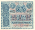 British Linen Bank 1 Pound, 18. 7.1917